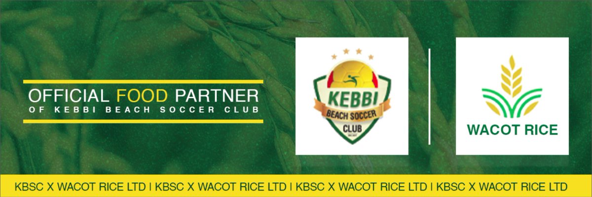 kbeachsoccer's tweet photo. Kebbi Beach Soccer seal a four-year deal with Wacot Rice Limited

The Kebbi Beach Soccer Association has signed a four-year sponsorship agreement with Wacot Rice Limited (WRL), a leading rice processing company in Sub-Saharan Africa. https://t.co/AnlPyWRoyp