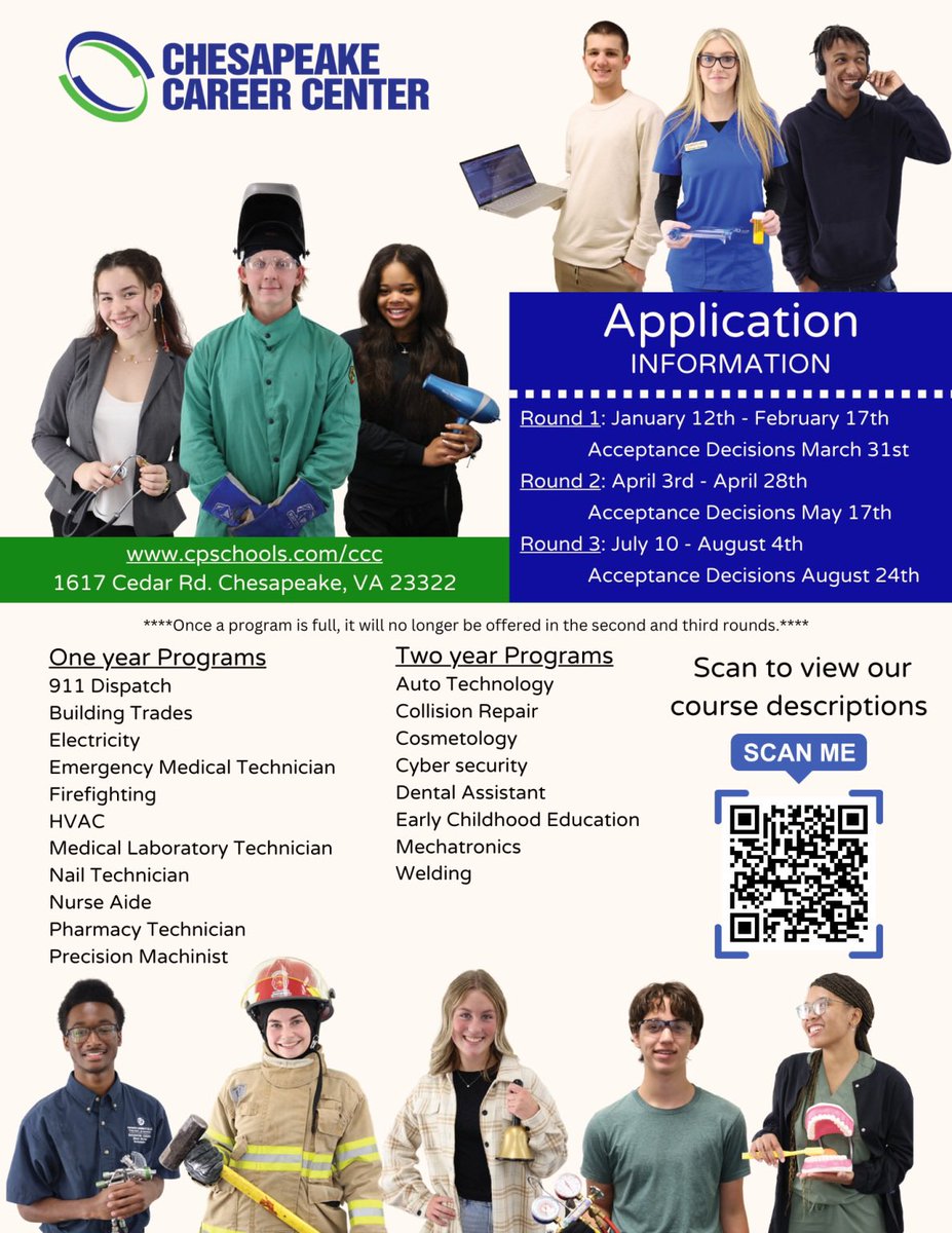 cpkcareercenter's tweet photo. Rising seniors interested in Precision Machining can apply to our program for the 2023-24 school year. Applications are due February 17th! https://t.co/caWeKppwuz  💚🌪💙 #3Cs #ProudtobeCCC #FutureCyclone https://t.co/MtE5AEUbh9