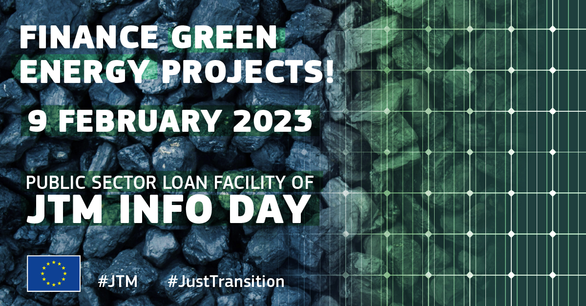 cinea_eu's tweet image. Ready for the #JustTransition event next week?

The Public Sector Lean Facility of the #EU Just Transition Mechanism can help finance projects so the transition towards a climate-neutral economy happens in a fair way!

Follow the info day on 9/02

europa.eu/!xM9QDX

#JTM