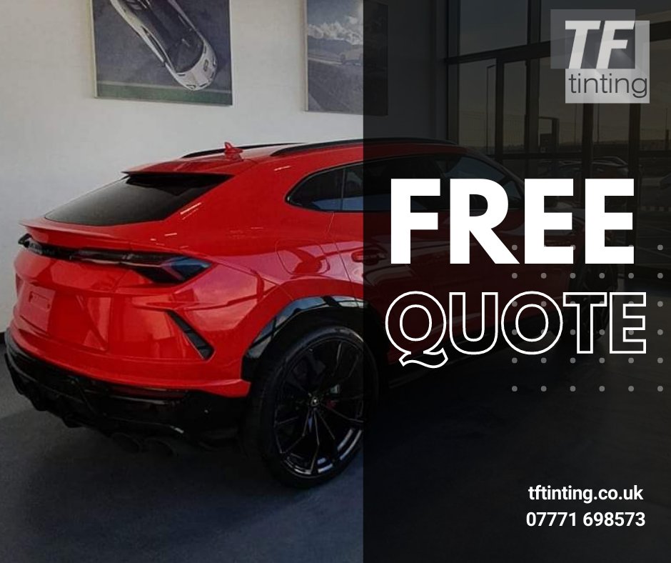 TFTinting's tweet photo. We tint hundreds of vehicles, for both private customers and dealerships in the Yorkshire area
Request a FREE quote online: https://t.co/C1rVk1Olge
#WindowTinting #AutoTints #Leeds #Bradford #WestYorkshire https://t.co/l6HtvCt1wy