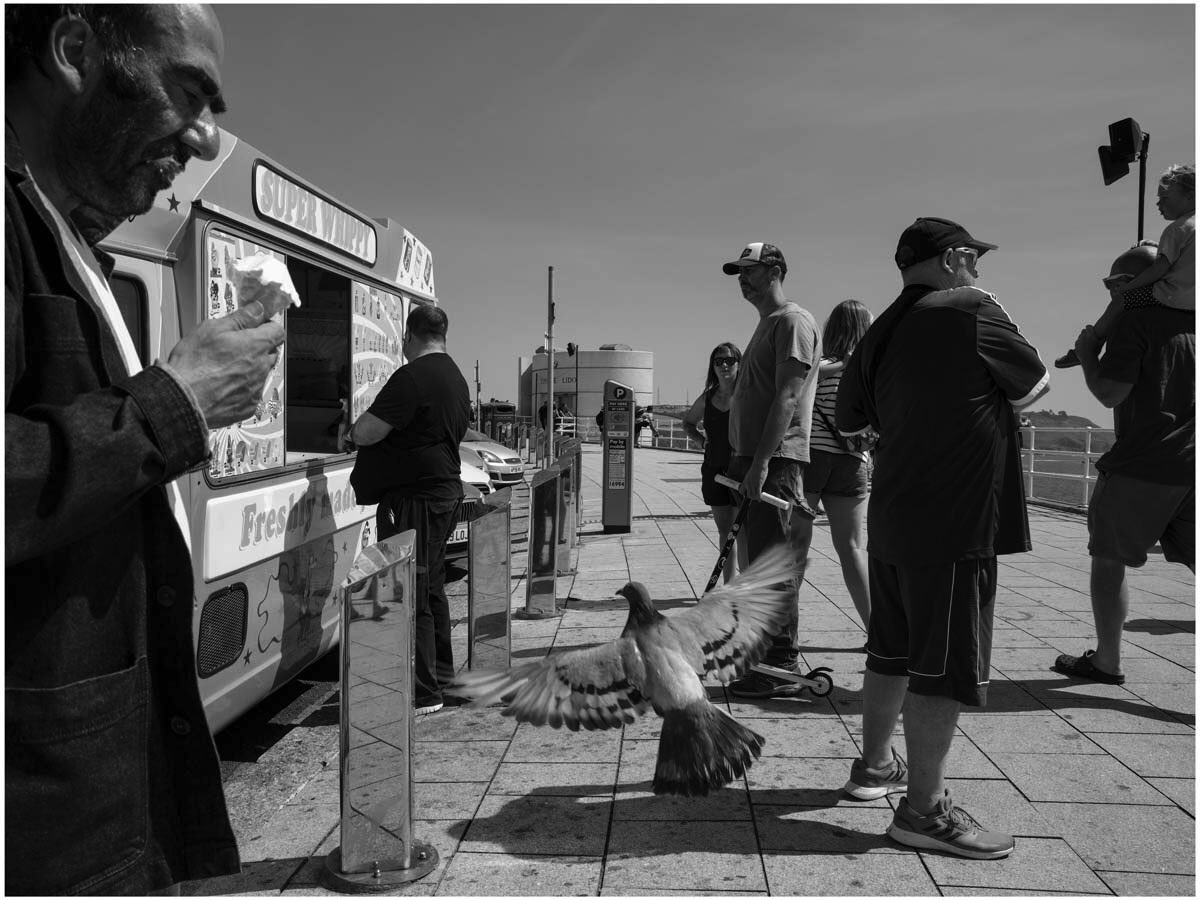 swimstones's tweet photo. Super Fly -
Youโre not a real street photographer unless you have a pigeon shot.
#swimstones #grockles #pigeon #streetphotography #plymouth @streetphotofdn #photography #icecream #holiday #streetlife #street #devondays #canon #streetphotographers @CanonUKandIE https://t.co/bHLkiMUHni