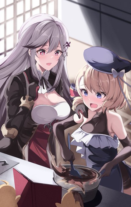 ニーミちゃんのバレンタイン準備
#アズールレーン 