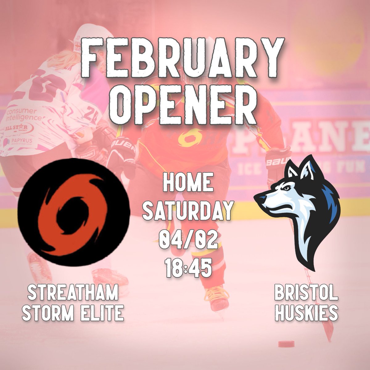 Back at it this weekend on home ice as the Elites face off against the Bristol Huskies tomorrow evening!

As always, entrance to our games is completely free - all we ask is that you bring the noise ❤️⛈️💛

#wnihl #eiha #womenshockey #icehockey #icehockeyuk #streatham