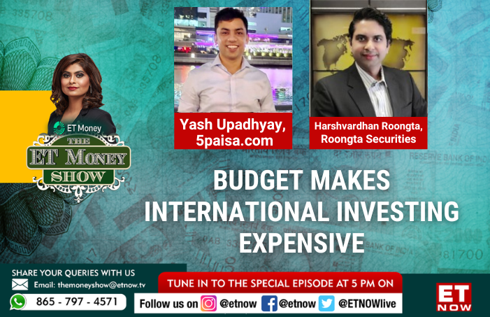 ETNOWlive's tweet photo. #TheETMoneyShow | Tune in to the show at 5pm, as we discuss the impact of the latest Budget on international investing

@kavitath @_imyash_ @Harsh_Roongta #investing https://t.co/OlrP3Z493d