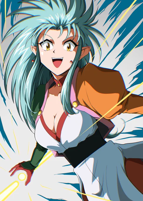 天地無用!の魎呼ちゃん描いた! #TenchiMuyo 