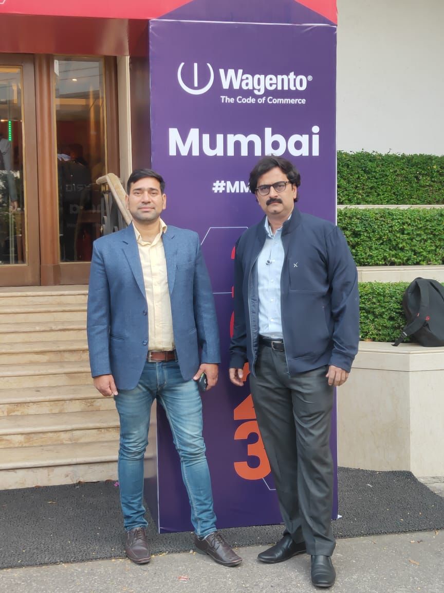 SunArc_tech's tweet photo. Meet Magento India 2023 #mm23in
Our wonderful team attended the #MeetMagento India event and presented the panel discussion on 'The power of Magento Opensource in Agritech' Topic.
Special thanks to #wagento and #evrig to organizing such an amazing meet in India.
#magentomeetIN https://t.co/p9mXPpNY2C