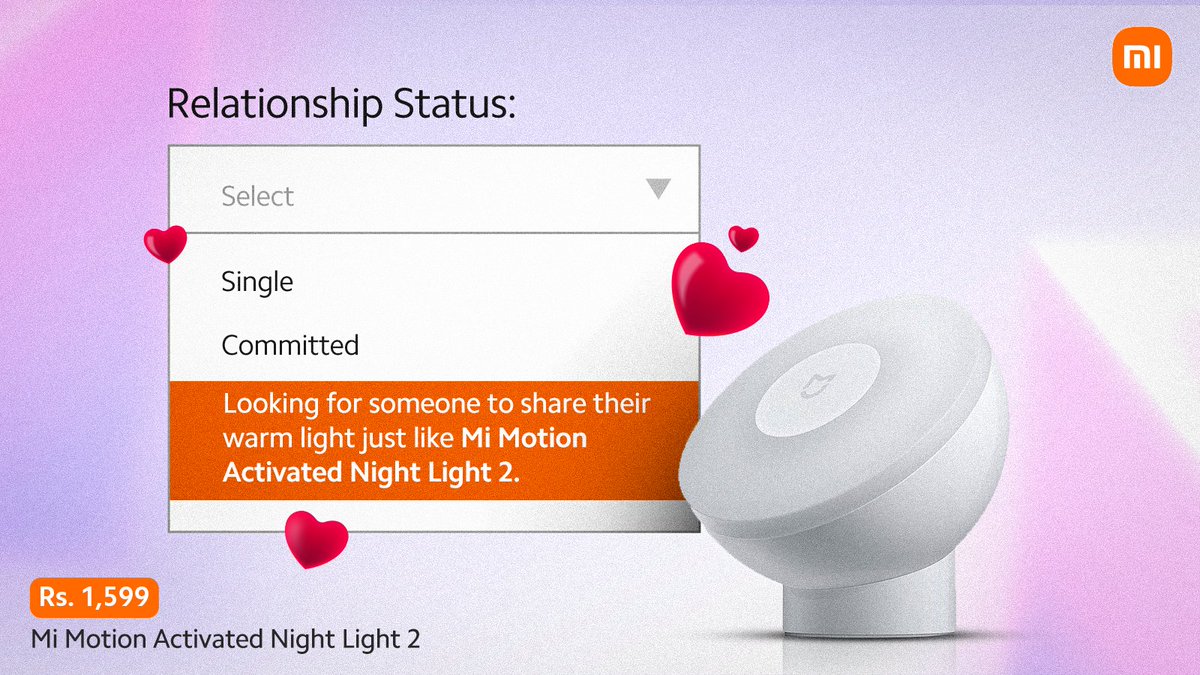 XiaomiNepal's tweet photo. Activate your Valentine's Plans with the warmth of 𝐌𝐢 𝐌𝐨𝐭𝐢𝐨𝐧 𝐀𝐜𝐭𝐢𝐯𝐚𝐭𝐞𝐝 𝐍𝐢𝐠𝐡𝐭 𝐋𝐢𝐠𝐡𝐭🥰

#XiaomiNepal #MIMotionActivatedNightLight https://t.co/6fWfiw3exc