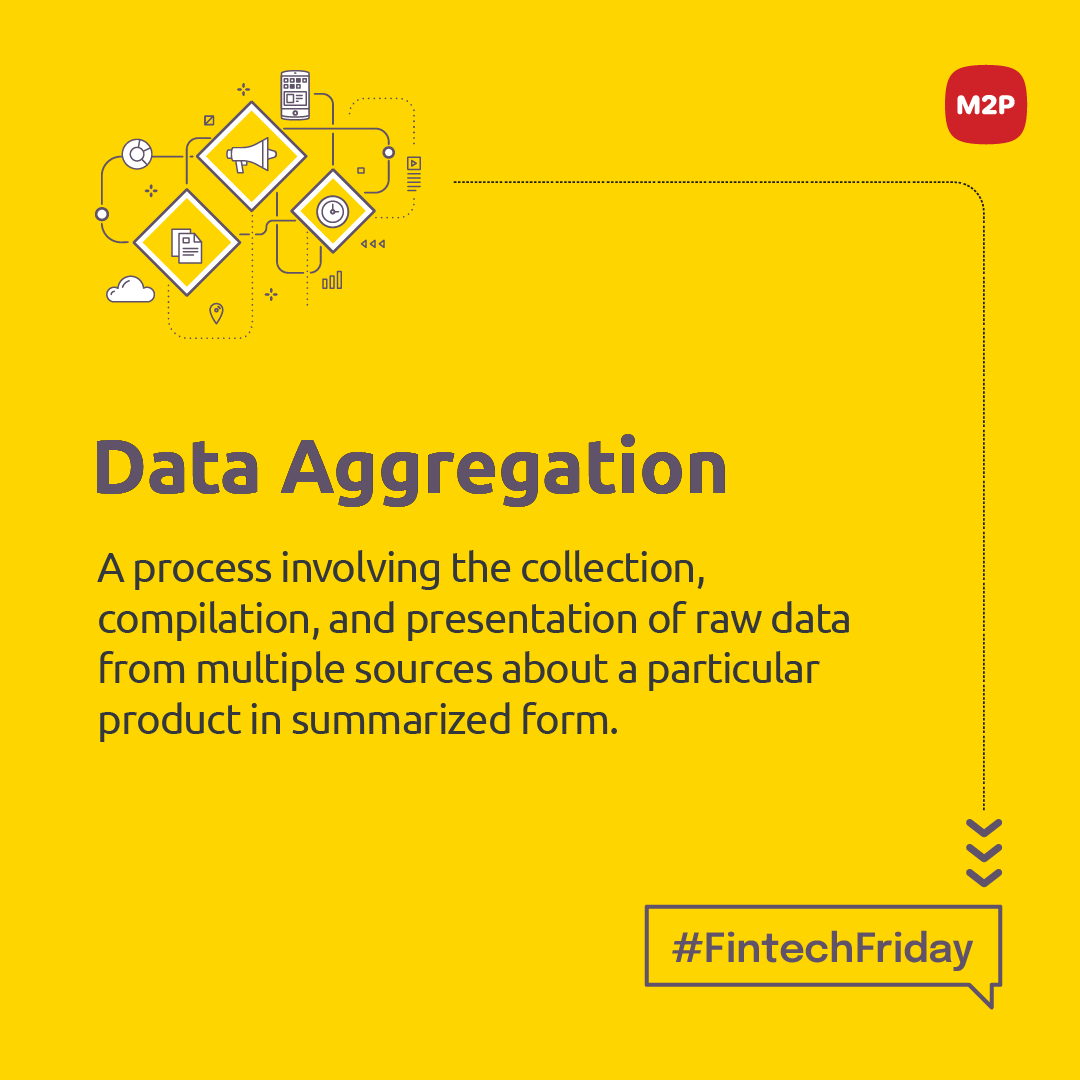 m2pfintech's tweet image. The fintech term of this week is #DataAggregation. Follow us for more updates, trivia, and more. Have a great weekend!
#Fintech #FintechFriday #M2P