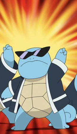 MyFavCharmeleon's tweet photo. Squirtle first appearance in 16 years 24th august 2006 to 10th February 2023 #anipoke https://t.co/gqpEi6sUVC