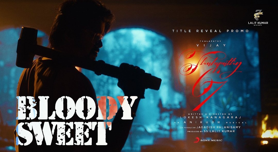 Priyaa_rethinam's tweet photo. #Thalapaathy67title
#Thalapathy67Promo #LEO

https://t.co/zE5oSLR3iP https://t.co/FOr0PvtGNz