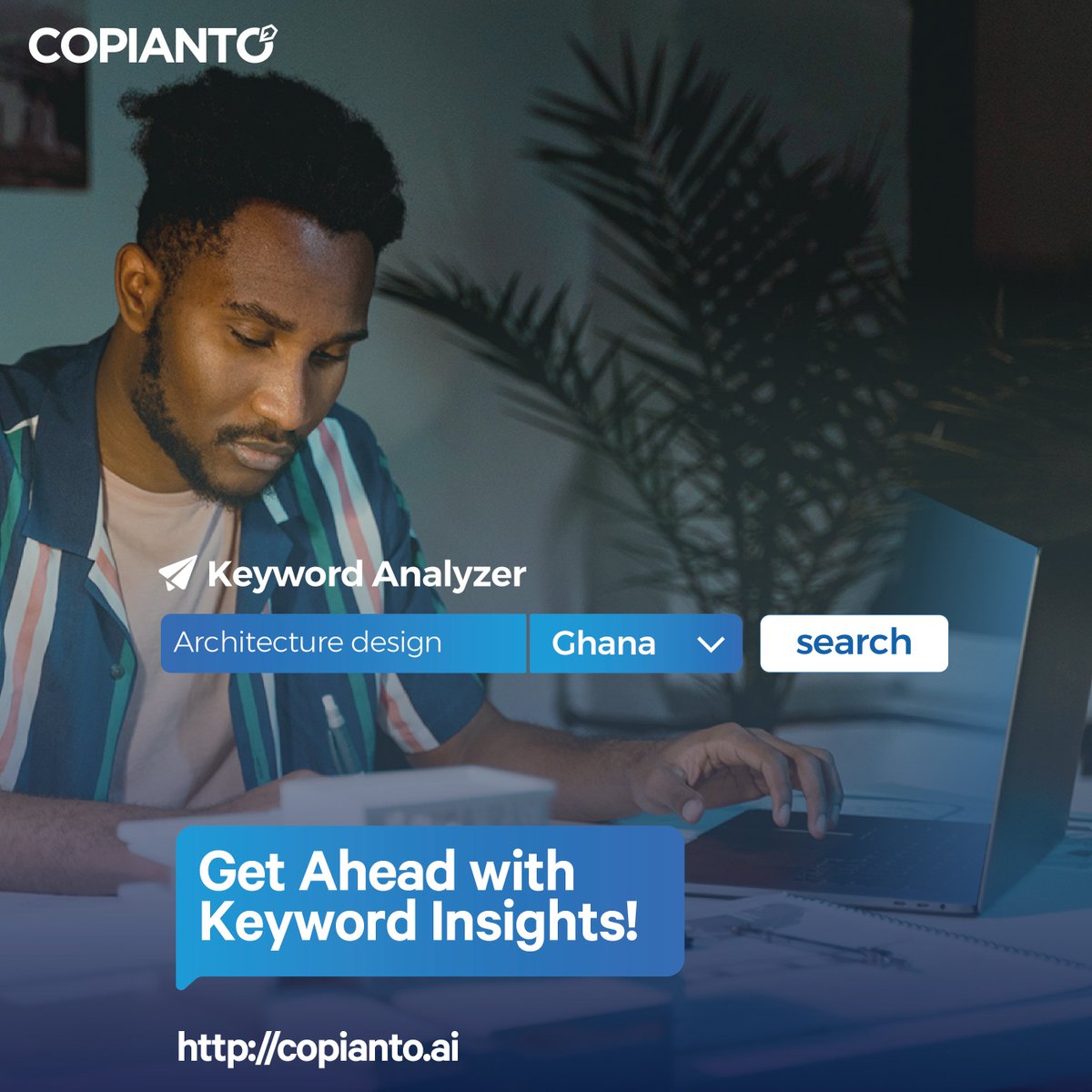 copianto's tweet image. Unlock the power of keywords with a Copianto Keyword Analyzer. Get insights on keyword relevance, competition, search volume, and potential for higher search engine rankings. Improve your SEO and advertising strategies with this essential tool
#seo #tech #keywordtool #copianto