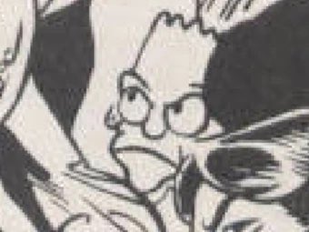 everydwchar's tweet image. Bart Simpson

A multiversal being who appeared to be capable of time travel. He attended Bonjaxx’s birthday party, appeared to be devoured by Rigellan Hyper-Kraken during an auction at the Enormous Storage Co. Space station, and existed in the same Lego-esque form as the Doctor.