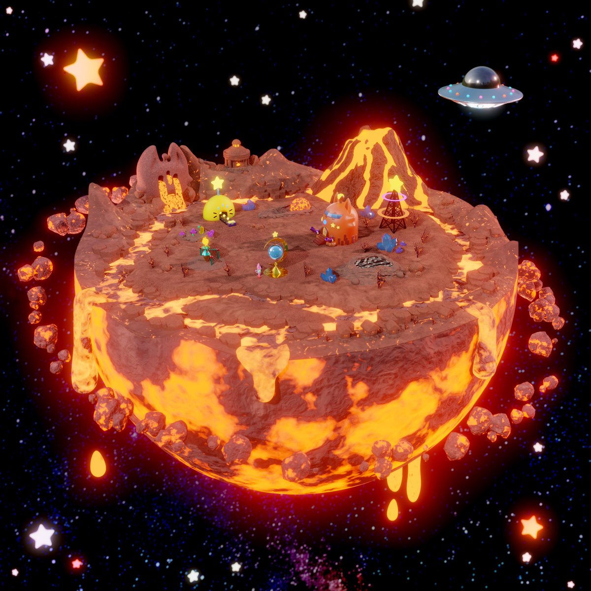 Cosmic Cats tweet media
