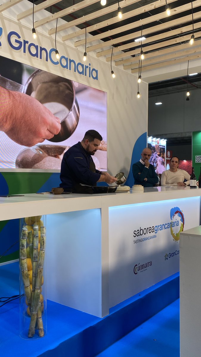 Hace una semana estábamos en <a href="/madridfusion/">madrid fusion</a>, pero si no pudiste vernos en el congreso,NO DRAMA, ahora puedes hacerlo AQUÍ 👉🏼 loom.ly/vEjrNBY 

¡Que disfrutes!

#SaboreaGranCanaria #GranCanaria #TastingSpain <a href="/GranCanariaCab/">Cabildo Gran Canaria</a> <a href="/turismogc/">GranCanaria.com 🌴☀️</a> <a href="/SaboreaEspana/">Saborea España</a> <a href="/CamaraGCanaria/">Cámara Gran Canaria</a> <a href="/IFEMA/">IFEMA MADRID</a>