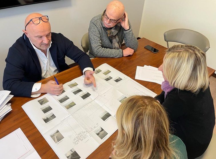 A #Mapello per la presentazione del progetto relativo alla nuova pista ciclabile che collegherà la frazione di #Valtrighe al nuovo campus scolastico di Mapello. #Regione ha compartecipato al progetto stanziando 500.000 euro al comune nell’ambito del #PianoLombardia.