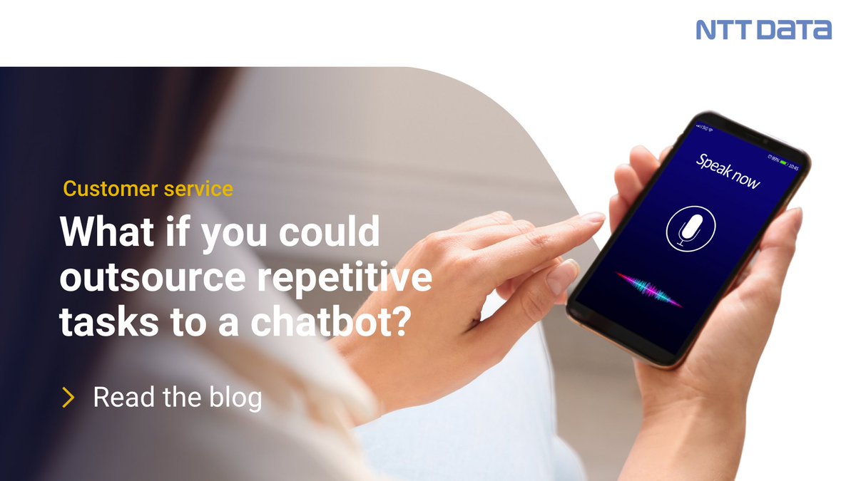 NDBS_Global's tweet image. 👨‍💻 It&apos;s time for #ServiceAutomation! – Customers don’t always have to speak to a human. For some tasks, #Chatbots are even better suited. They can respond at any hour and track support requests more accurately. Learn where to begin 👉 nttd.link/ObYYn #CX