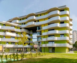 StoLtd's tweet photo. Choose from over 1,000 #StoColor shades to create eye-catching #insulated #façades. Request your StoColor samples to get started.
Building: Stadtpark, Lehen, AT
Planning: Martin Oberascher &amp; Partner Architekten ZT GmbH, AT
Client: GSWB m.b.H, AT
Pics: Christian Schellander, AT https://t.co/7Yt099S6Ct