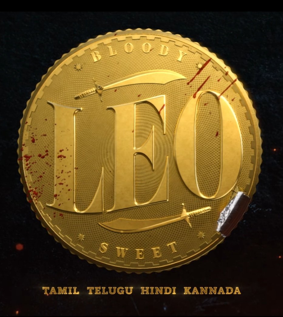 BTP_Offl's tweet photo. #Leo Pan India Film - World Release On October 19th 2023 @actorvijay 🔥🔥 https://t.co/hUe6ZPIBds