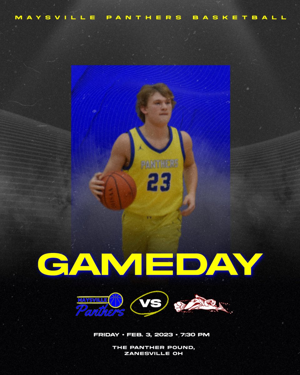 Maysville_Bball's tweet photo. 🏀🚨GAMEDAY ALERT🚨🏀
The Panthers welcome the John Glenn Muskies to the Panther Pound tonight! #OurFamilyOurProgram https://t.co/zee4d0PgLX