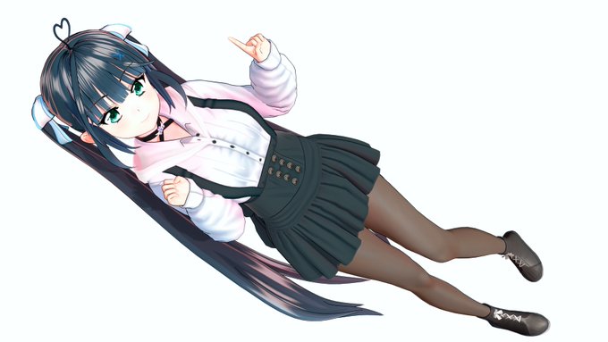 青の魔法少女の変身前の私服できた
変身前よりこっちのが好みかも🤔 