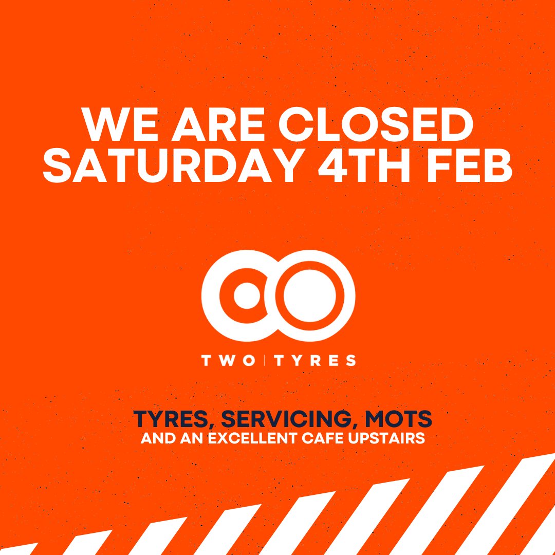 We're usually open on Saturdays but tomorrow we're closed. We'll be back on Monday the 6th!