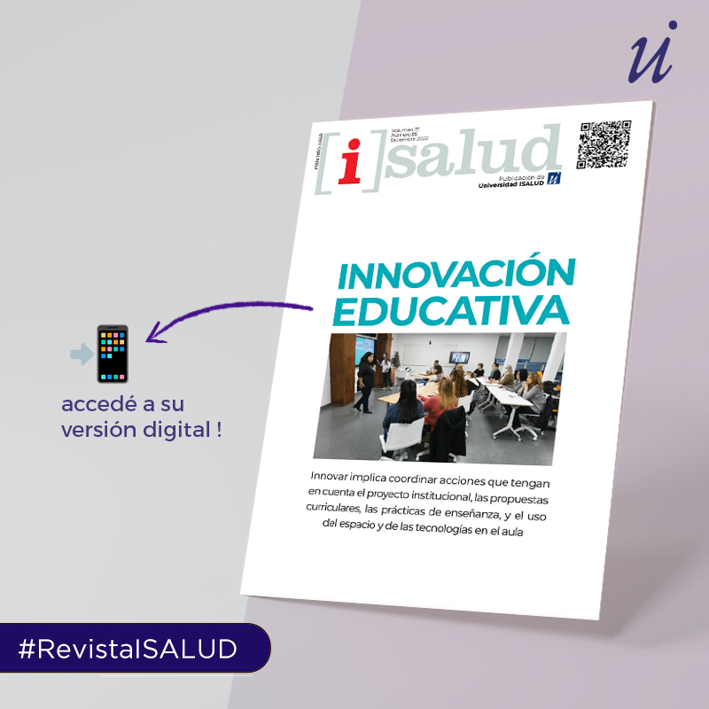 En el último número de la #RevistaISALUD hablan los expertos sobre la innovación educativa ✔️

¿Cómo puede mejorar la enseñanza y el aprendizaje?🤔 
¿Cuáles son los principales desafíos? 🤔

🗞 Leé la edición completa en nuestra web ftp.isalud.edu.ar/news/revista_i…

 #InnovaciónEducativa