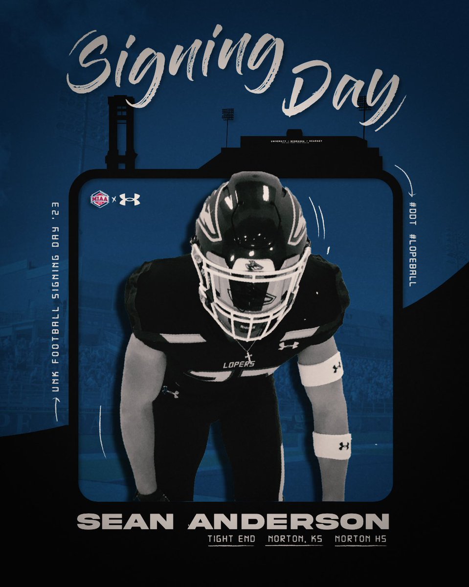 🏈Sean Anderson🏈 a Tight End from Norton, Kansas! Welcome to Loper Nation🦌🏈
#DDT #LOPEBALL