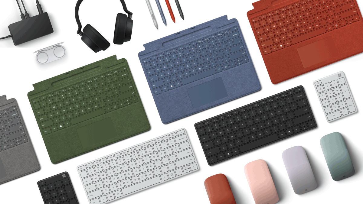 Surface アクセサリ対応表／ キーボード、マウス、ペン、アダプター