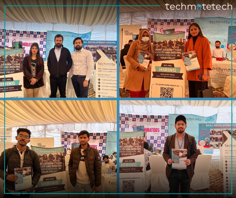 _techmatetech_'s tweet photo. We had a fantastic time at the PUCIT job fair! It was great to connect with so many talented job seekers. Thanks to everyone who stopped by our booth and learned more about our company and services.
#careerfair2023 #careeropportunity #jobseekers #job #PUCIT #techmatetech https://t.co/CQQXbJ8mIf