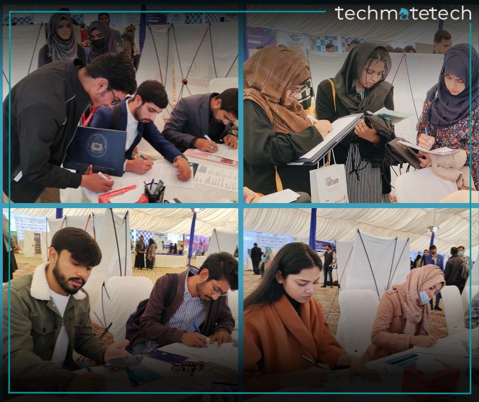 _techmatetech_'s tweet photo. We had a fantastic time at the PUCIT job fair! It was great to connect with so many talented job seekers. Thanks to everyone who stopped by our booth and learned more about our company and services.
#careerfair2023 #careeropportunity #jobseekers #job #PUCIT #techmatetech https://t.co/CQQXbJ8mIf