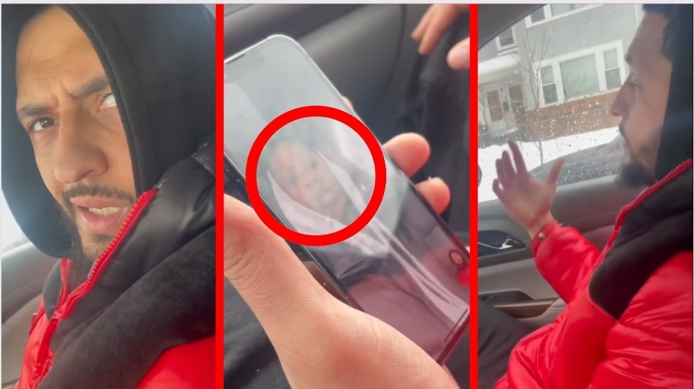 _EyeSeenThat's tweet photo. ➡️https://t.co/bsm3uoCYTv
😂🤣 I came to you man to man Stud confronts dude on facetime for being in her gilrs inbox..
#stud #girlfriend #relationships #relationship #cuaght #facetime #confront #fight #BULLISH #drama #man #mantoman #Respectfully #disrespectful #OMG #crazyvideo https://t.co/AvSdadiMDN