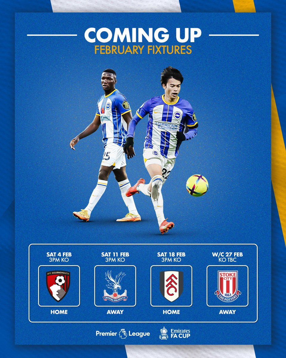 Brighton & Hove Albion tweet media