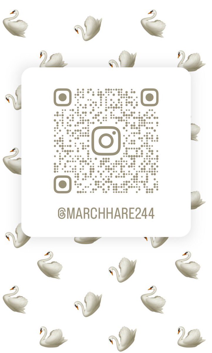 🦢Instagram 🦢
https://t.co/LVcHpH5hvL
ID…@ marchhare244 