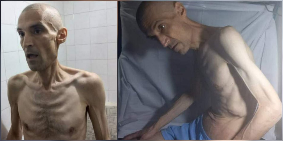 MasudGh's tweet photo. Farhad Meysami er politisk fange fordi han har kjempet mot hijab-tvang. Bilde av denne sultestreikende mannen er hjerteskjærende. Arshia, Mehdi og Javad er dømt til døden for å danse, synge og kjempe for kvinners rettigheter  Hver deres stemme❤️ #Mahsa_Amini https://t.co/wq3boDKzQX