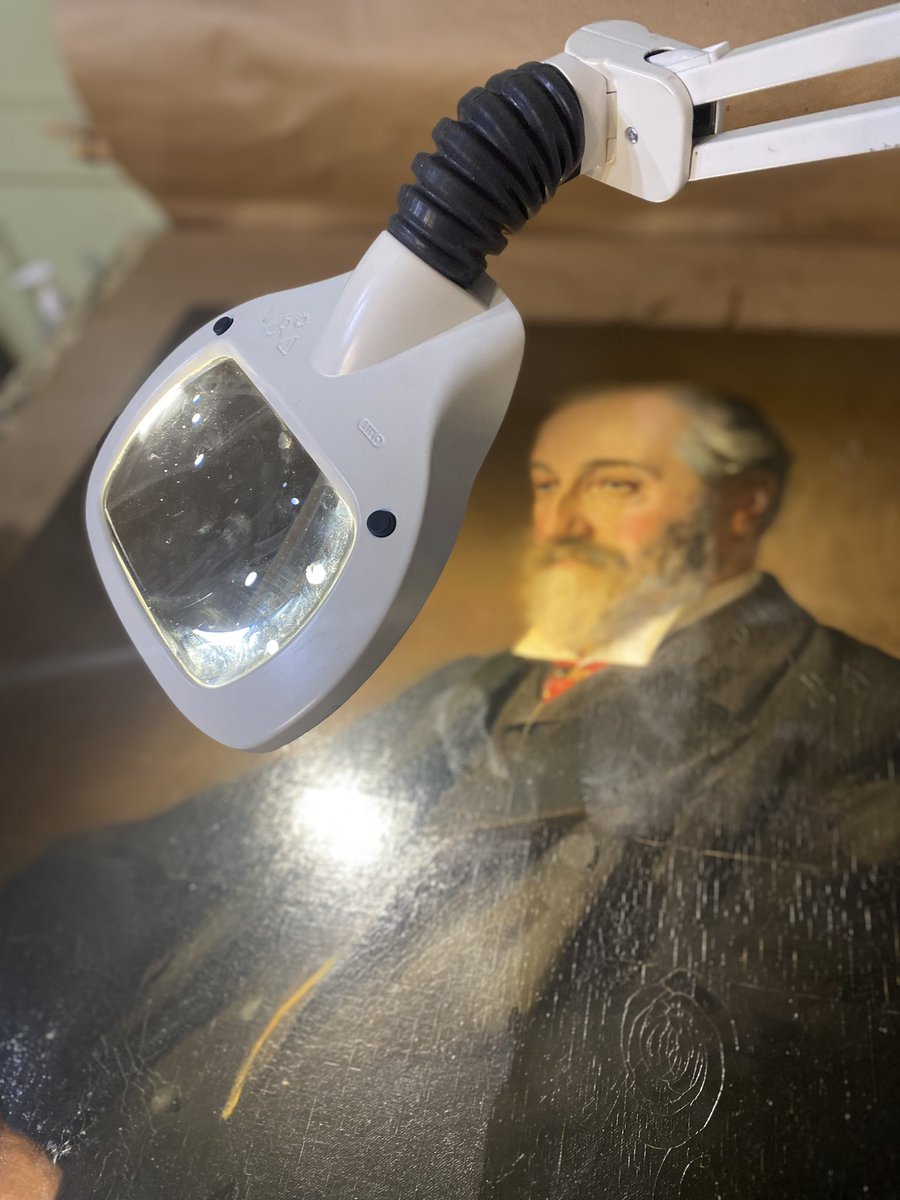 TC_Antiques's tweet photo. Deep in thought #thecollector #thecollectorantiques #antiques #artrestoration #restoration #oil #oilpainting #artwork #conservation #artconservaion #fineart #fineartrestoration #easelpainting #therepairshop  #antiquesshop #furniture #furniturerestoration https://t.co/6KND8Ba3Tz