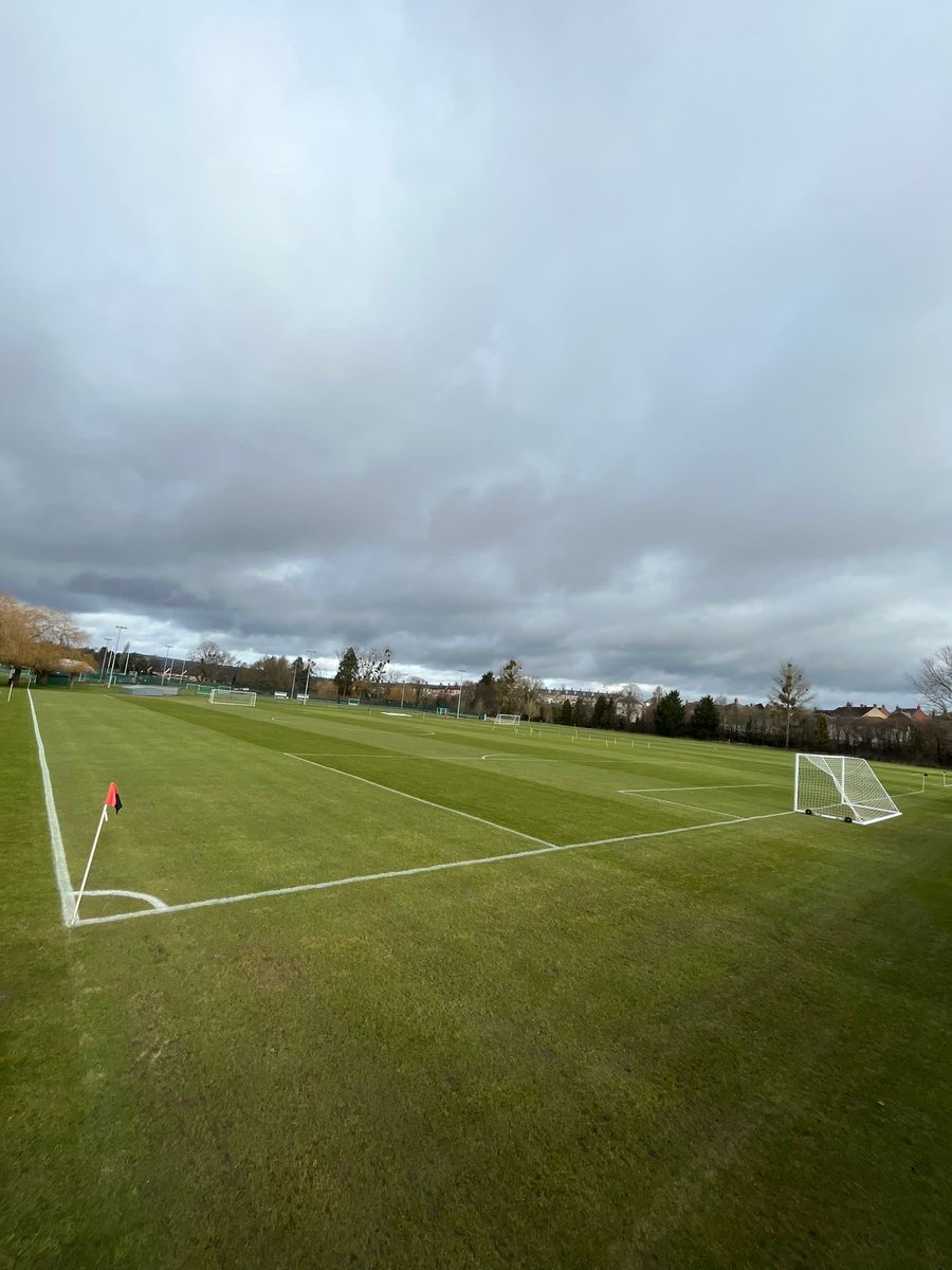 Nice to finally be able to get out on the winter pitches. Looking very hungry but happy with how they look after a bit of TLC ready for tomorrows fixtures ⁦<a href="/KingsTaunton/">King's College</a>⁩. Top work from the team.