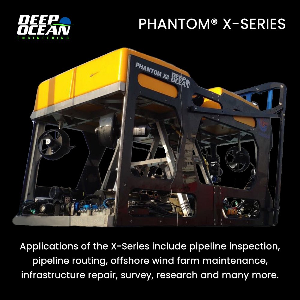 deep_ocean_inc's tweet photo. Light work-class ROVs are a necessary resource for marine industries. The Phantom X8 is our player in this category.
#DOE #ROV #LightWorkClassROV #phantomX8 #Manipulators https://t.co/cfzWXK7SSw