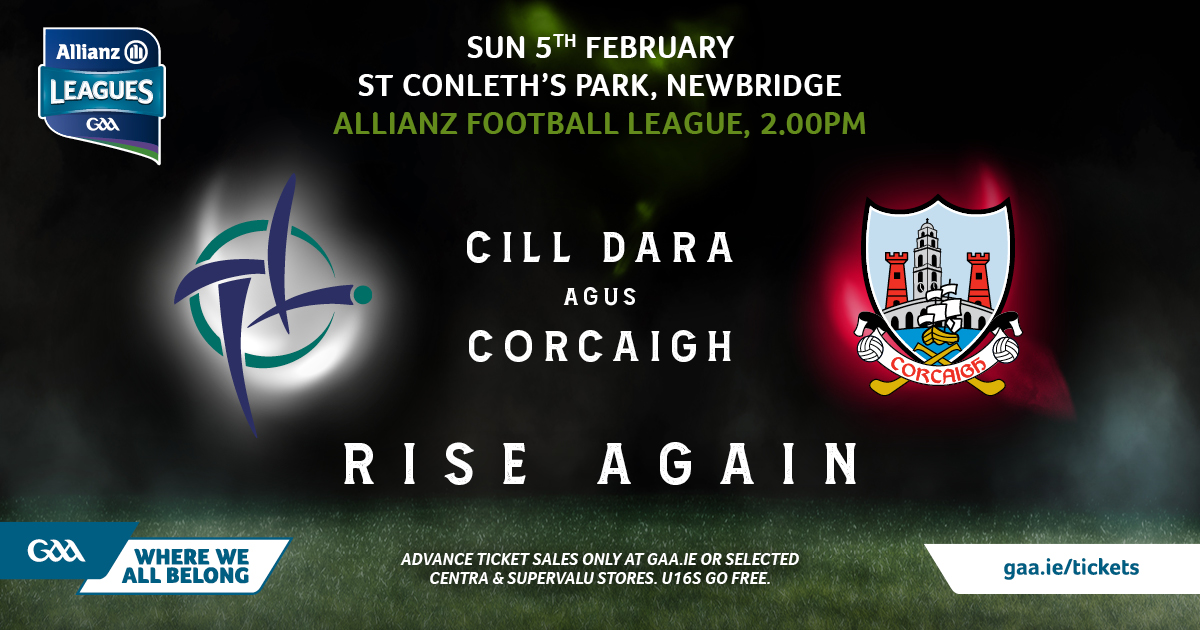 Cork GAA on Twitter "This Sunday 5th February, Cork face Kildare in