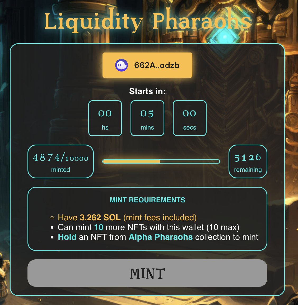 xposureboost's tweet photo. Everyone and by that I mean every @AlphaPharaohs holder. 

🚨This is your 5 minute warning 👀 🚨

https://t.co/3JqBTbgVMl https://t.co/1XQl0oDGjF