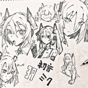 CJ3lua44yX7l3OP's tweet photo. この可愛い初音ミクちゃん(?)達を見てフォローしてくれぇ！！ #イラスト   #illustration  #初音ミク   #絵柄好みって人にフォローされたい  #絵描きさんと繋がりたい  #無名絵師 https://t.co/8RCZcrLlJv