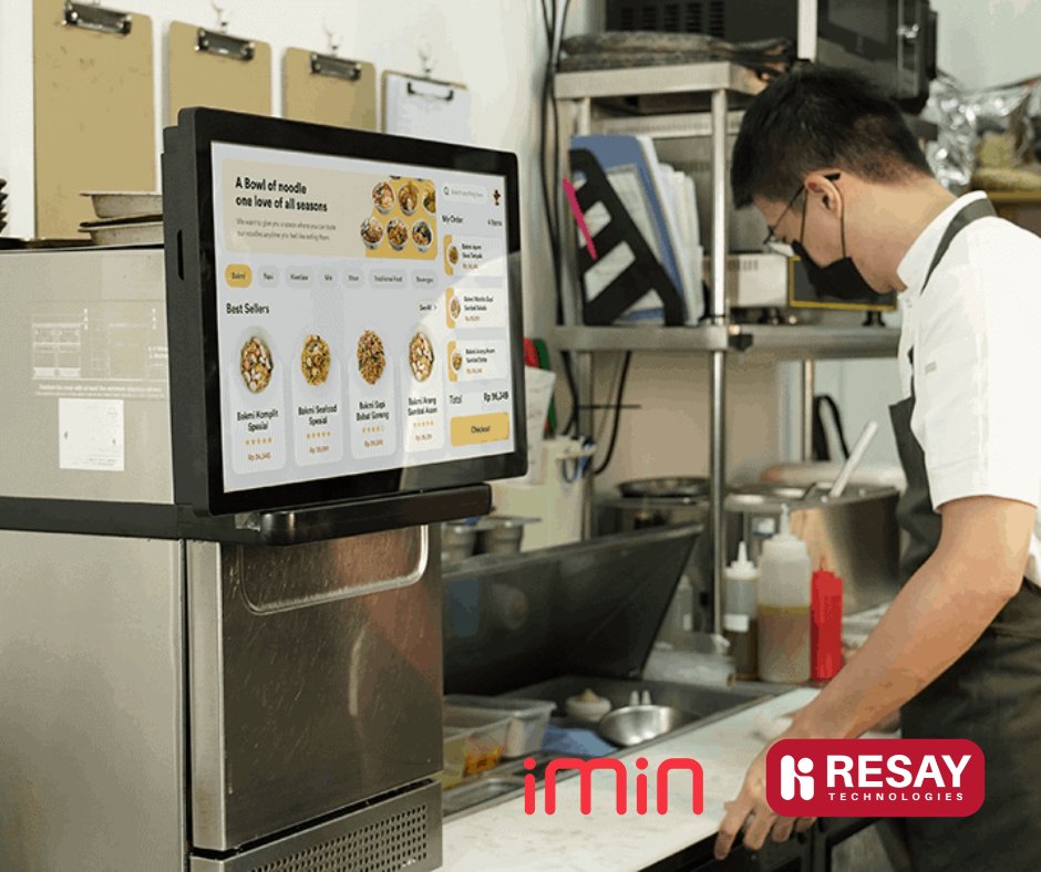 ResayTec's tweet image. #iMinKitchenDisplaySystem #iMin #KitchenDisplaySystem #iMinKDS #KDS #KitchenDisplay #kitchenordering #POSSystem