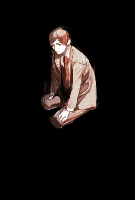 これはちょっと前にFANBOXで描いた謎の正座お兄さんリンク貼るのは大丈夫なんですよね!?もうわからん! 