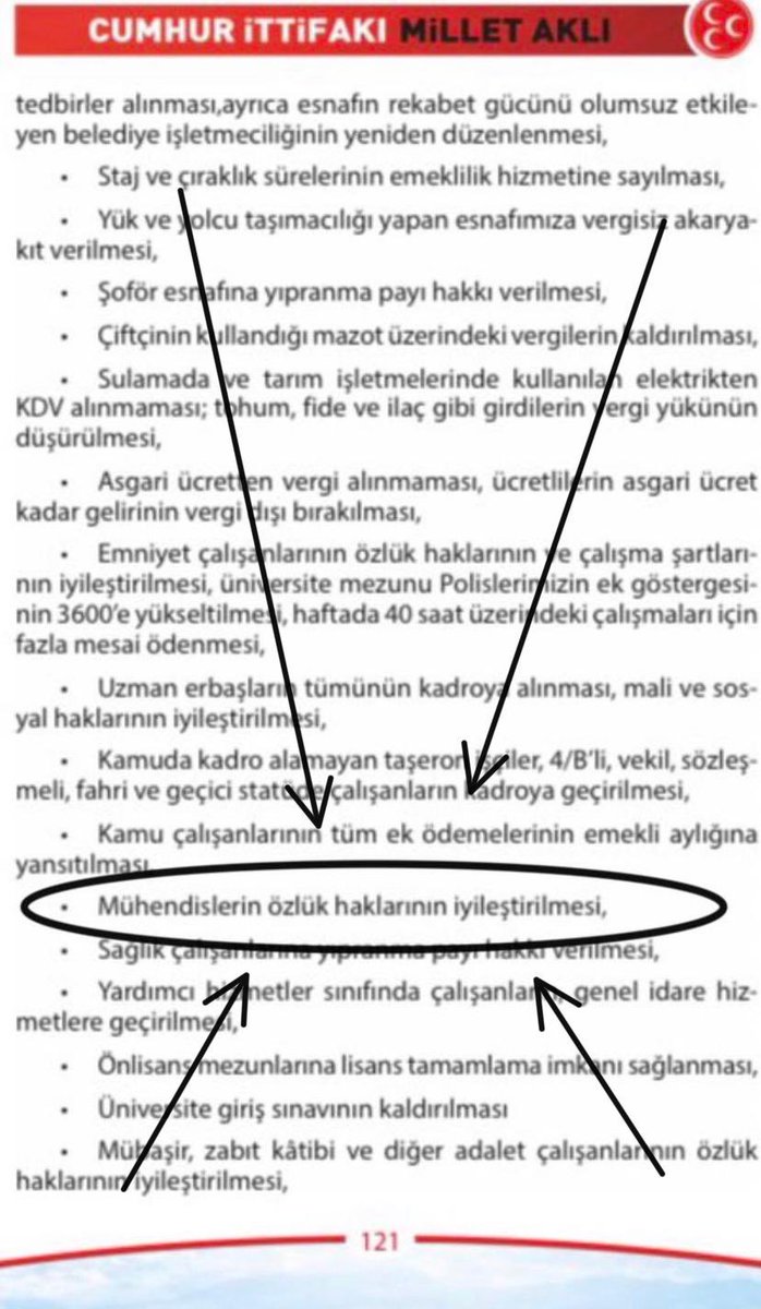 Adalet, her şeyi lâyık olduğu yere koymaktır. Geleceğin Türkiyesini inşaa eden Kamu Mühendisleri adaleti ve verilen sözlerin tutulmasını bekliyor. MHP2018seçim beyannamesindeki sözünüzü hatırlatırız.

<a href="/dbdevletbahceli/">Devlet Bahçeli</a> <a href="/M_Levent_Bulbul/">Muhammed Levent BÜLBÜL</a> <a href="/erkanakcay45/">Erkan Akçay</a>
<a href="/MKalayci42/">Mustafa Kalaycı</a>

#MühendiseMHPsözü
