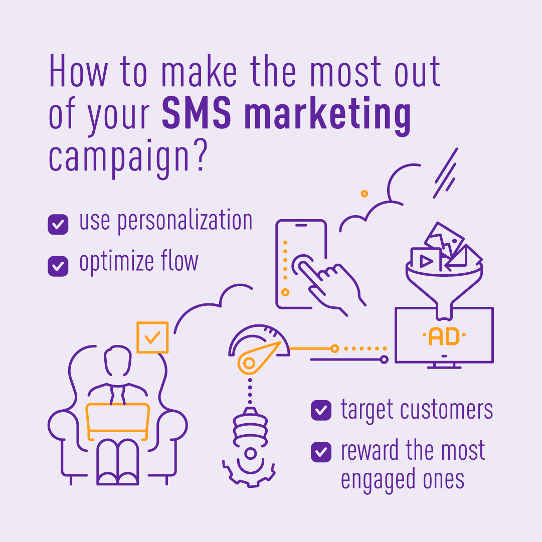 TASIL_COM's tweet photo. 4 ways to make your SMS marketing flourish – improve Customer Lifetime Value with: 

✔ Personalization, flow optimization, advanced targeting and rewards for most engaged customers. #marketing https://t.co/HkL53vgFJD