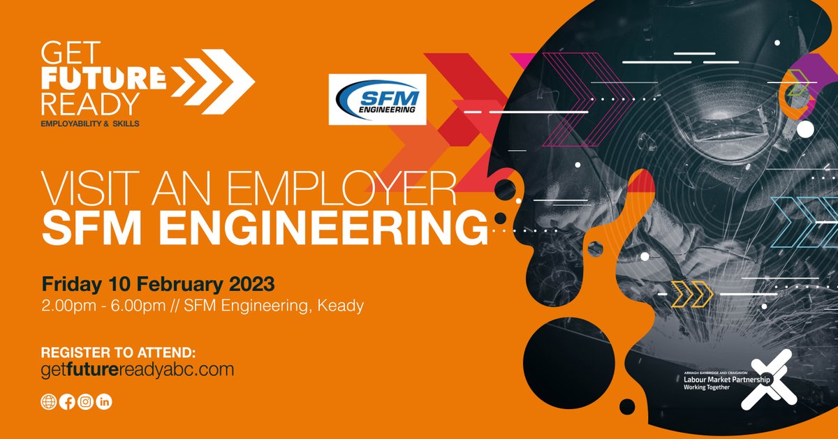 abcb_council's tweet photo. During this month's #GetFutureReady series, a range of employer visits are happening - providing a great way to hear about local #jobs & companies: #RoscoEngineering 6 Feb / @UlsterCarpets 8 Feb / @SFMEngineering 10 Feb / @AlternativeHea4 22 Feb. More 👉 https://t.co/4YX26UOVp7 https://t.co/Np06RFDmmX