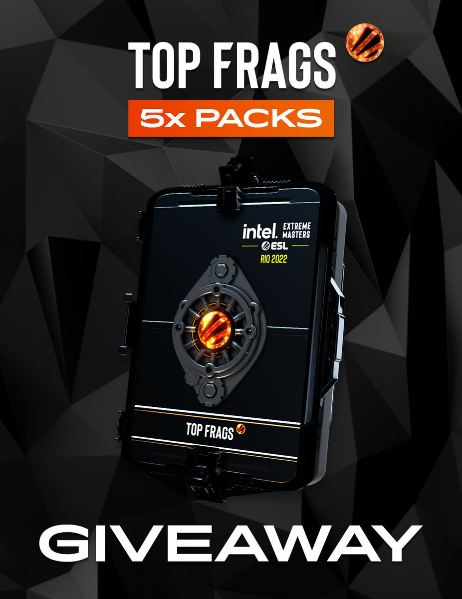 ENCE's tweet photo. Want yourself some of the upcoming @ESLLoadout Top Frag packs? Now's your chance 🔥

To participate in the giveaway:
✅ Follow @ENCE &amp; @ESLLoadout
☑️ RT &amp; like this post

Participation ends on Sunday 5.2. at 23:59 CET and the winners will be raffled the next day.

#EZ4ENCE #IEM https://t.co/Xa2B3aboop