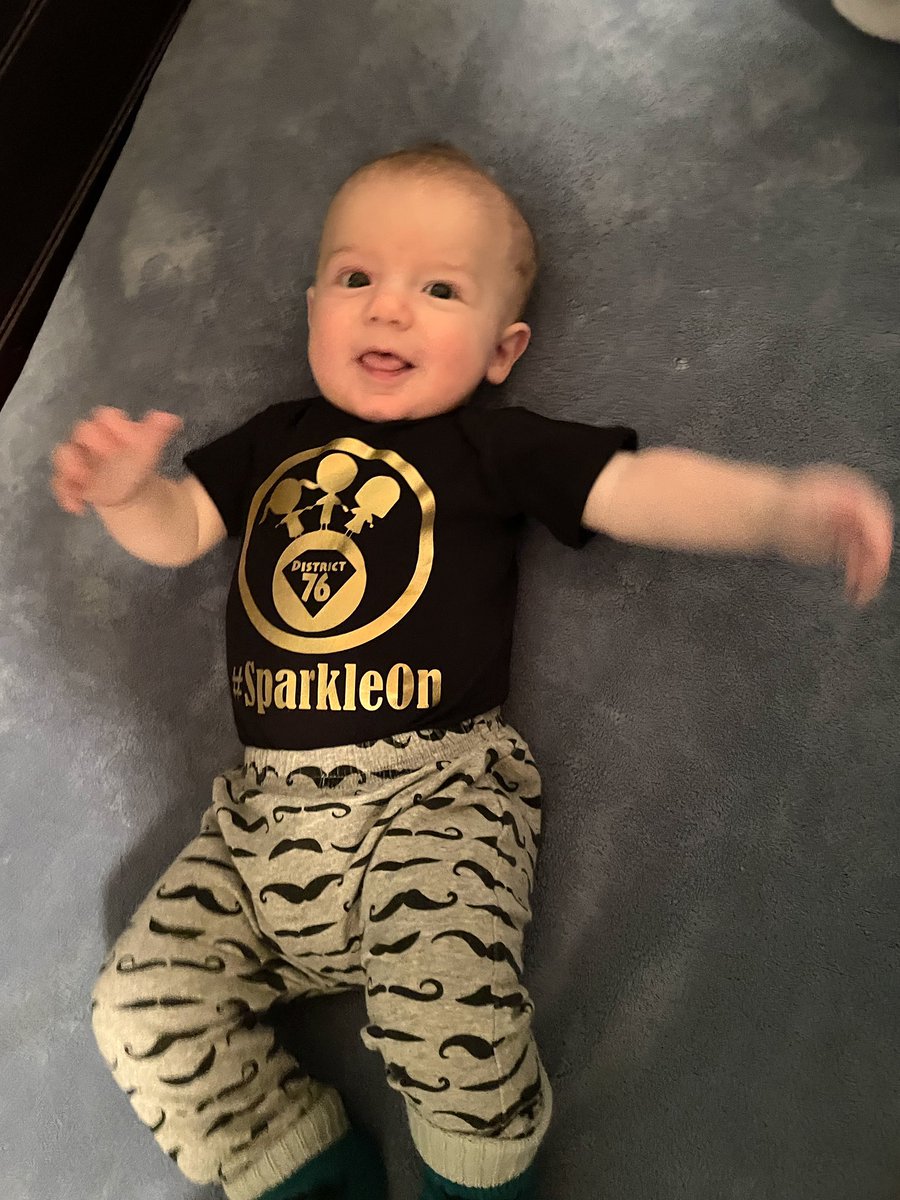 TylerSmithEdu's tweet photo. I can’t believe this #sparkleon baby is 6 months old already! https://t.co/USaVaTm5xl