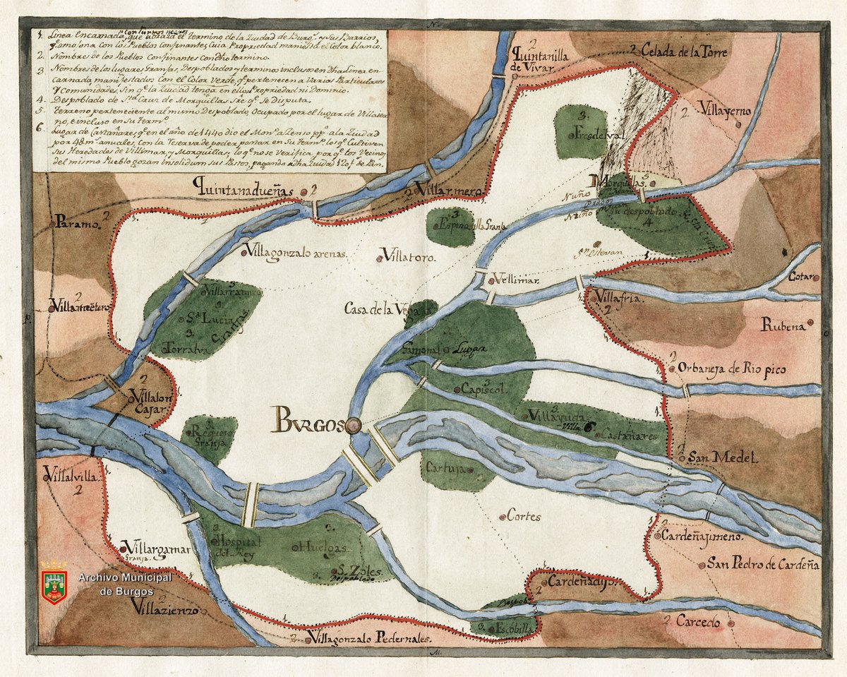 ArchMunBurgos's tweet photo. Mapa de Burgos y sus alrededores de 1700. 
https://t.co/MbBQGO1ftV

 #FluzoMapas https://t.co/p9AUXOkbGF