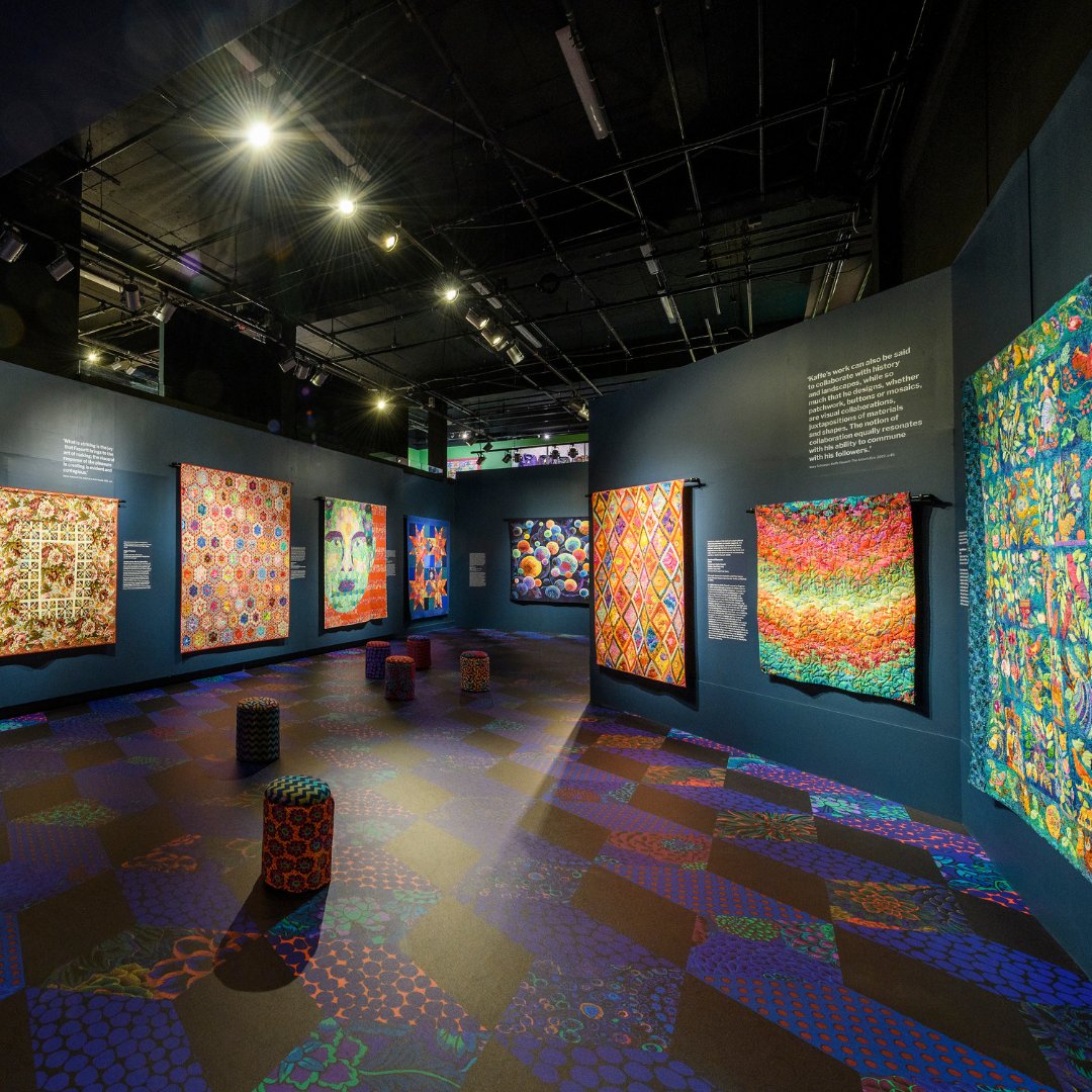 DovecotStudios's tweet photo. 'A Carnival of Collaborations' 🎪
Get inspired by one of the most famous crafters at Dovecot this Spring. Kaffe Fassett The Power of Pattern opens March 31🌸
Book tickets now https://t.co/kPFrsp9WxX
📷 @FashionTextile
#kaffefassett #thepowerofpattern #quilting https://t.co/cSgzH0qYtt