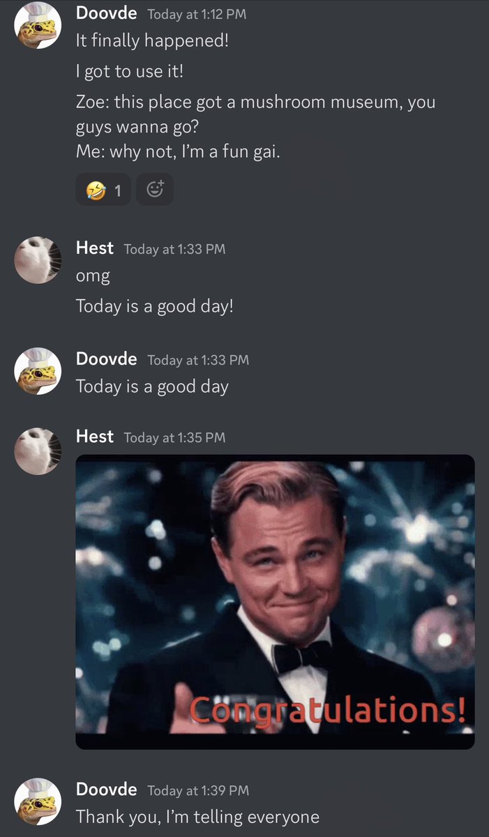 Today I won the dad joke lottery.